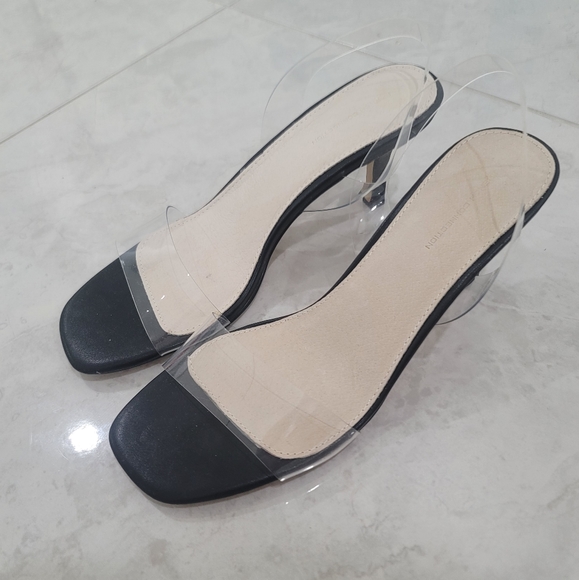French Connection | Shoes | Clear Heels | Poshmark